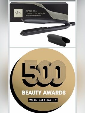 ghd Platinum+ Smart Styler in White - Like New!